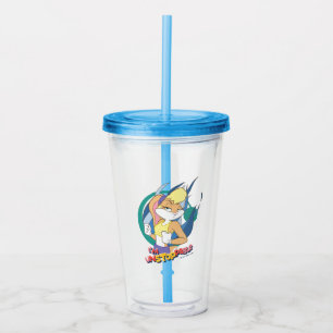 Vaso Acrílico Lola Bunny "Soy imparable"