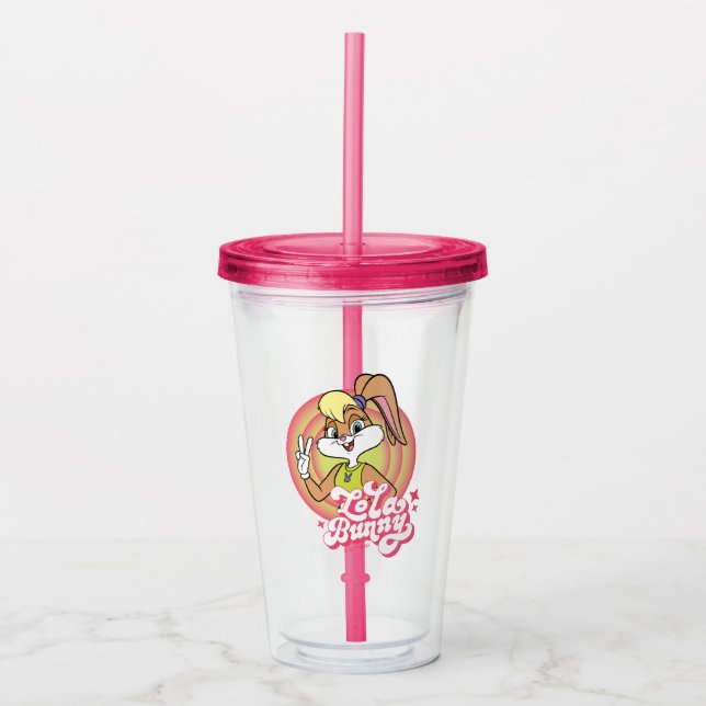 Vaso Acrílico Lola Retro LOONEY TUNES™ Rings (Anverso)