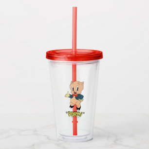 Vaso Acrílico LOONEY TUNES™ Retro Laughs  Cerdo porky