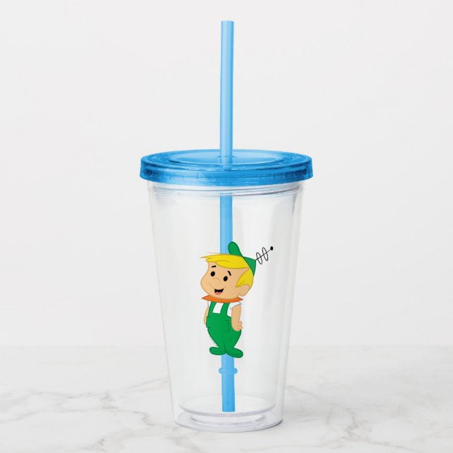 Vaso Acrílico Los Jetsons | Su chico Elroy (Anverso)