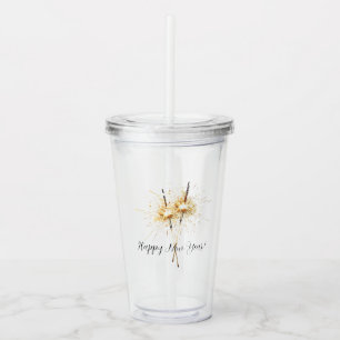 Vaso Acrílico Luces de bengala para la celebración del día de Añ