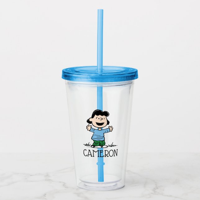Vaso Acrílico Lucy con brazos anchos (Anverso)