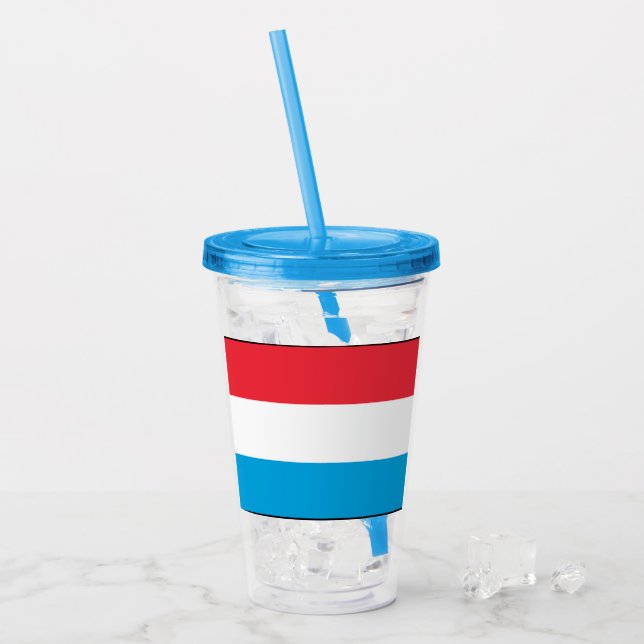 Vaso Acrílico Luxemburgo (Anverso (hielo))