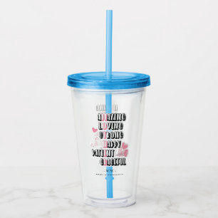 Vaso Acrílico M.O.T.H.E.R. - Un tributo a las madres
