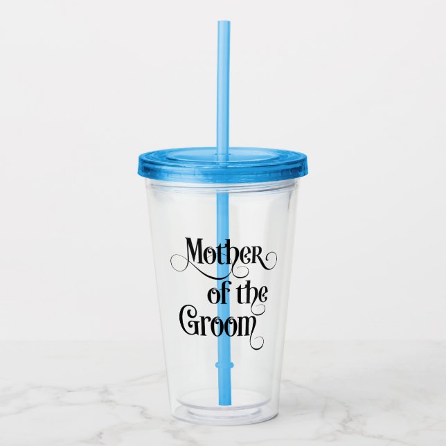 Vaso Acrílico Madre del Groom (Anverso)