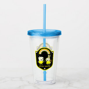 Vaso Acrílico Madres De Gemelos Fraternales