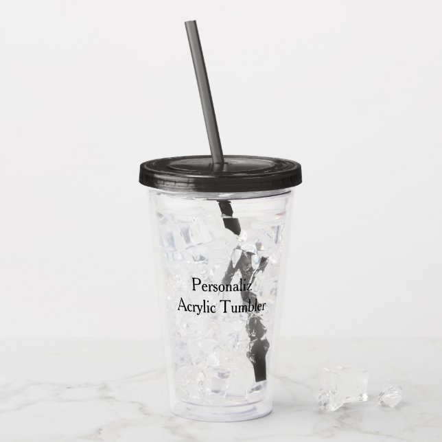 Vaso Acrílico Make Your Own Simple  (Anverso (hielo))