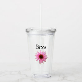Vaso Acrílico Malaquita Morada Personalizada