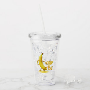 Vaso Acrílico Manténlo Tide – Tipografía Divertida de Plátano Mi