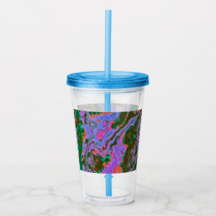 Vaso Acrílico Marble agrio