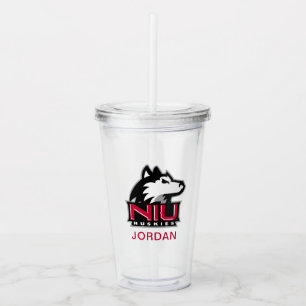 Vaso Acrílico Marca NIU Huskies