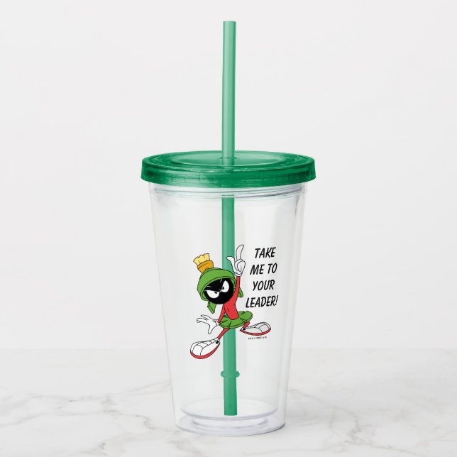 Vaso Acrílico MARVIN LA PROclamación MARTIAN™ (Anverso)