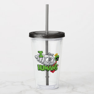 Vaso Acrílico MARVIN THE MARTIAN™ I Laser Humans