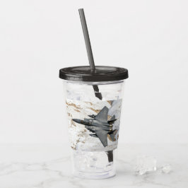 Vaso Acrílico McDonnell Douglas F-15 Eagle