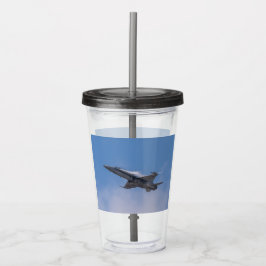 Vaso Acrílico McDonnell Douglas F/A-18 Hornet