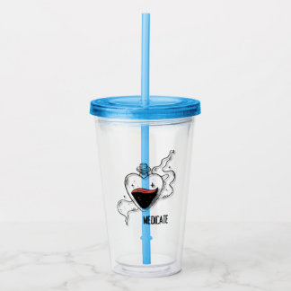 Vaso Acrílico Medicate