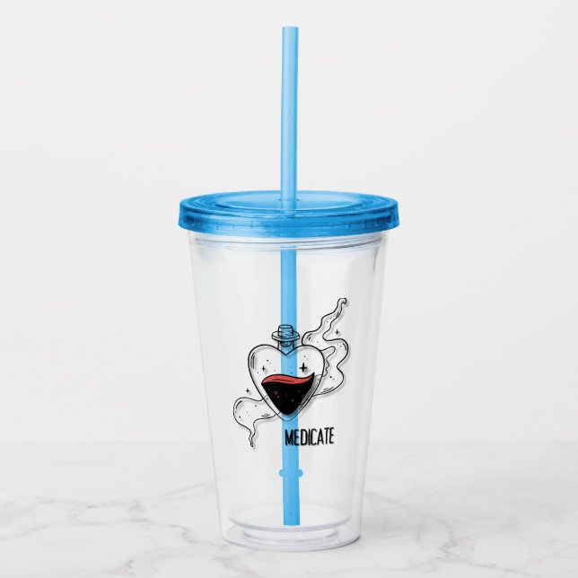 Vaso Acrílico Medicate (Anverso)