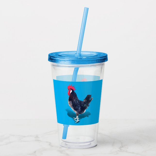 Vaso Acrílico Menorca Rooster (Reverso)