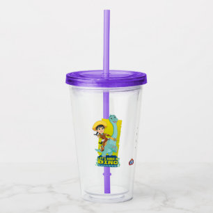 Vaso Acrílico Min. y Clover   Hacer una diferencia de Dino