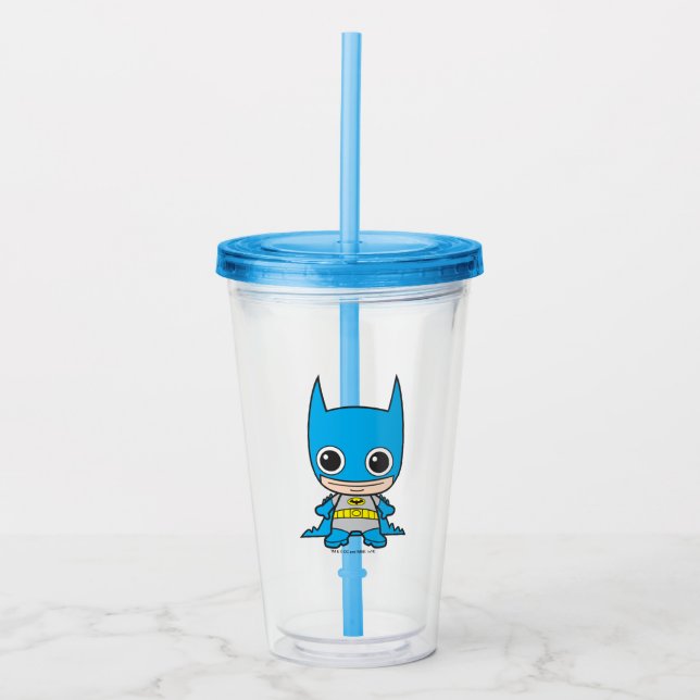 Vaso Acrílico Mini Batman (Anverso)