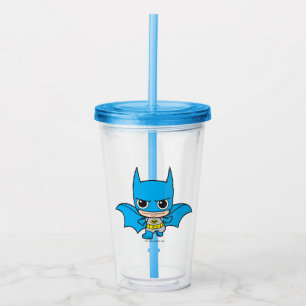 Vaso Acrílico Mini Batman en ejecución