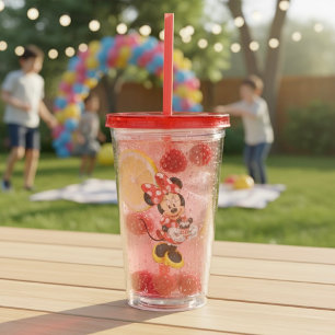 Vaso Acrílico Minnie Acrylic Tumbler