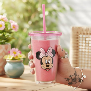 Vaso Acrílico Minnie Acrylic Tumbler