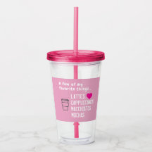 Mis cosas favoritas Café con hielo Rosa