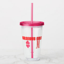 Vaso Acrílico MM Women's Acrylic Tumbler