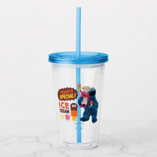 Vaso Acrílico Monster Foodies Especial de hoy