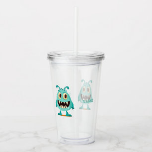 Vaso Acrílico Monstruo/Personalizado/extranjero