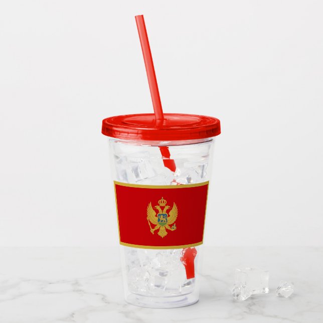 Vaso Acrílico Montenegro (Anverso (hielo))