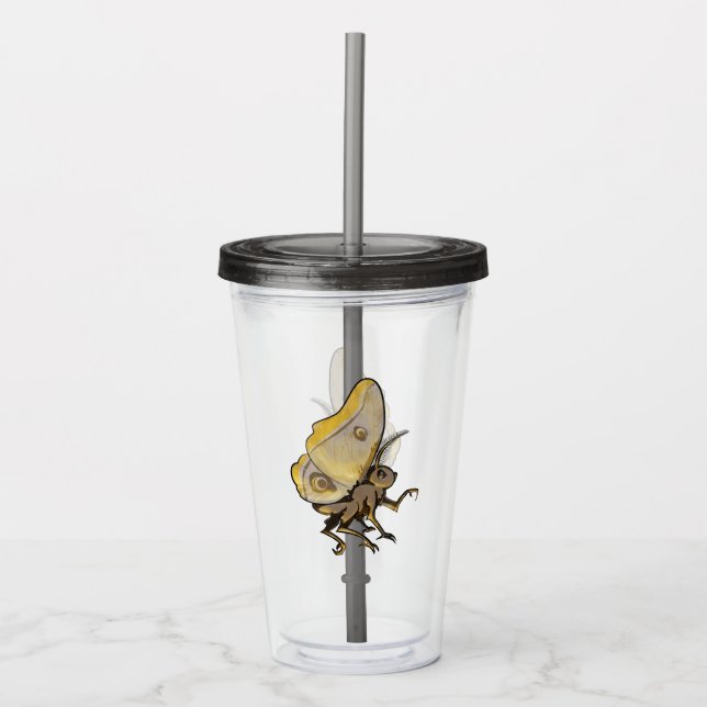 Vaso Acrílico Moth (Anverso)