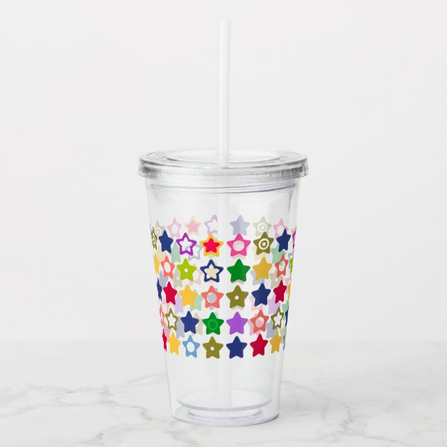Vaso Acrílico Motivos para los niños (Anverso)