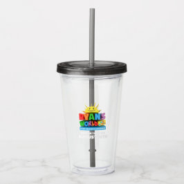 Vaso Acrílico Mundo de los Ríos: Tumbler