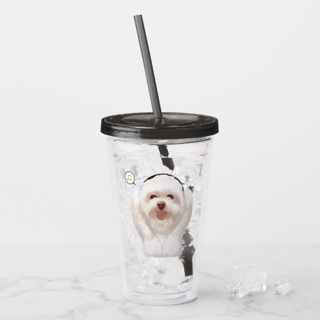Vaso Acrílico Música (Anverso (hielo))