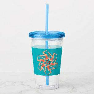 Vaso Acrílico Nadadores - Natación Sincronizada