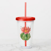 Naranja acuarela Cactus