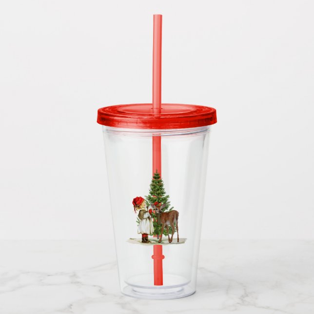 Vaso Acrílico Navidades Tumbler (Anverso)