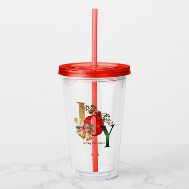 Vaso Acrílico Navidades Tumbler (Anverso)