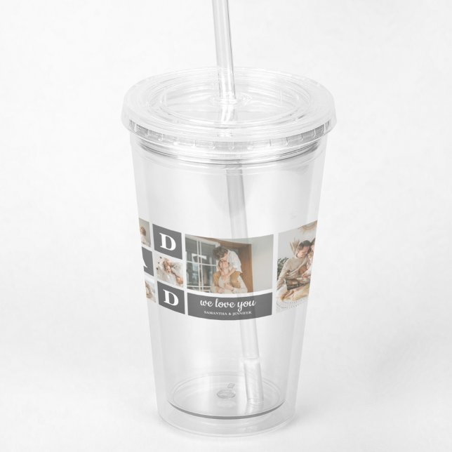 Vaso Acrílico Negro moderno | Fotografía del Collage | El mejor  (Subido por el creador)