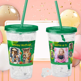 Vaso Acrílico Niños En El Regalo De Cumpleaños De Acrílico De Ha