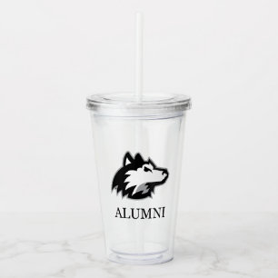 Vaso Acrílico NIU Huskies Alumni