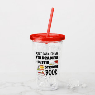Vaso Acrílico No digas que estoy leyendo un libro de Dustin Stev