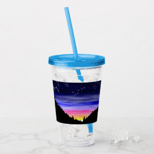 Vaso Acrílico Noche del Diamante