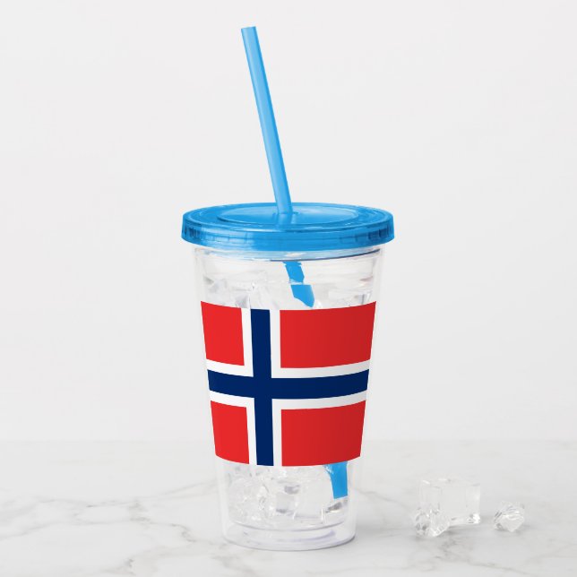Vaso Acrílico Noruega (Anverso (hielo))