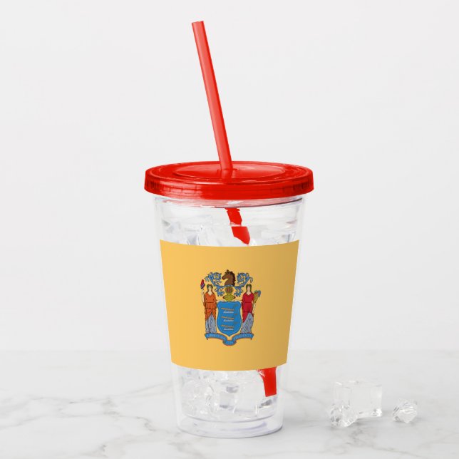 Vaso Acrílico Nueva Jersey (Anverso (hielo))