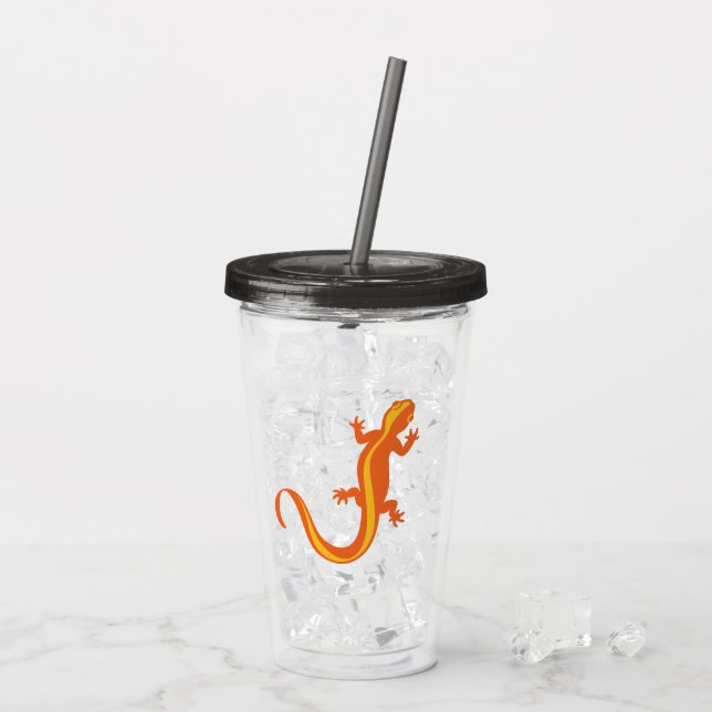 Vaso Acrílico Nuevo logotipo Tumbler acrílico (Reverso (hielo))