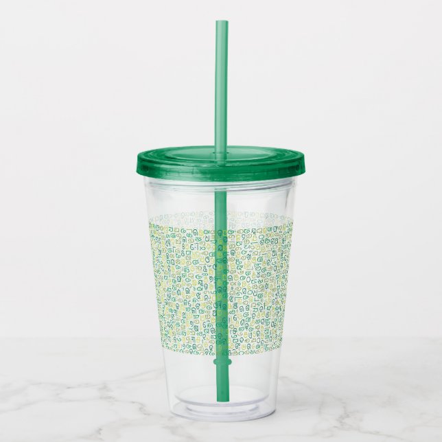 Vaso Acrílico Odia (Anverso)