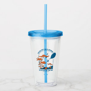 Vaso Acrílico ¡Oh, los lugares a los que llegarás! "De viaje"